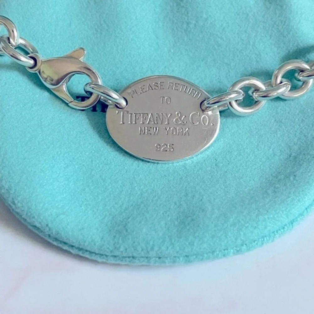 ❗️SOLD❗️Tiffany & Co. oval choker - Picture 2 of 4